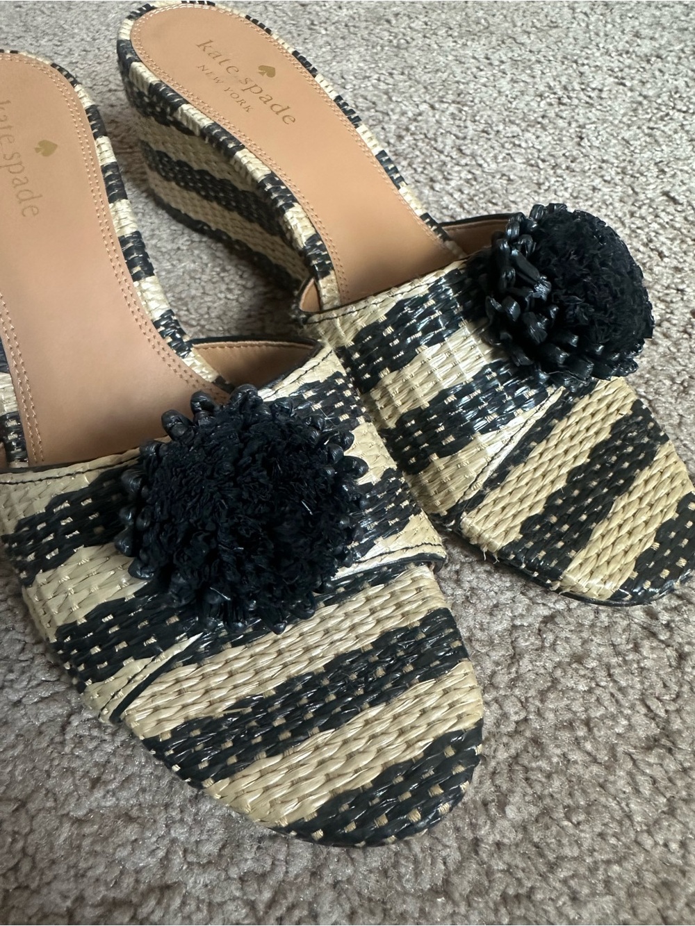 Kate Spade New York Seville Women's Shoes Bungalow/Natural  8 - Picture 5 of 8
